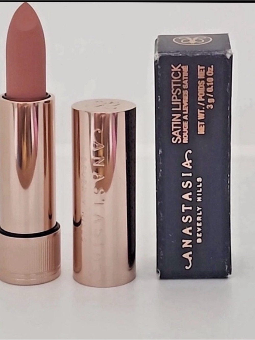 Anastasia Beverly Hills Satin Lipstick “Tease” New In Box